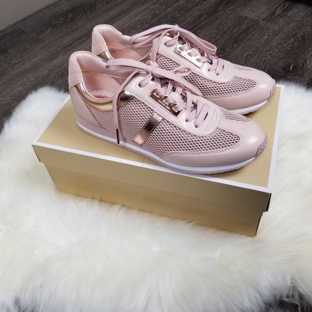 Michael Kors Maggie Trainer Mesh Sneakers